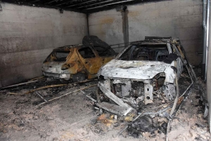 Saint-Ferréol-d&#039;Auroure : des voitures brûlent, 17 personnes évacuées