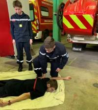 Tence : 11 jeunes sapeurs-pompiers passent un examen