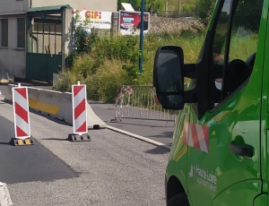 Espaly-Saint-Marcel : la route de Saugues à nouveau fermée à la circulation