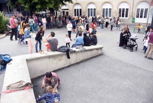 Yssingeaux : la cour de l&#039;école Saint-Gabriel se transforme en grande kermesse