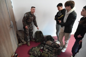 Yssingeaux : le lycée Emmanuel-Chabrier s&#039;engage avec les armées