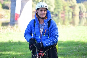 A Retournac, Stéphane Liabeuf a visé juste à la compétition de parapente