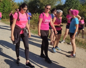 Une vague rose à Brives-Charensac pour la Course des filles