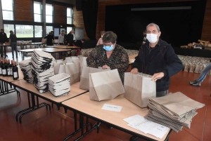 Monistrol-sur-Loire : 640 colis de Noël prêts à être distribués pour les aînés