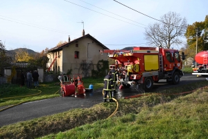 Une maison fortement endommagée dans un incendie à Chamalières-sur-Loire