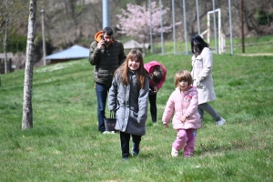 La Séauve-sur-Semène : 200 enfants à fond la forme pour la chasse aux oeufs