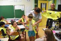 La Séauve-sur-Semène : des gilets jaunes pour les écoliers