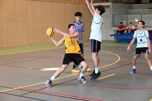 Le lycée public de Monistrol double champion académique UNSS de basket 3x3