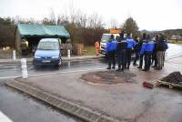 Gilets jaunes : le rond-point de Lachamp évacué par les gendarmes