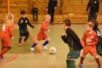 Tence : les footballeurs U6-U7 ouvrent le week-end futsal à la Lionchère
