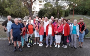 Monistrol-sur-Loire : 25 randonneurs en Toscane
