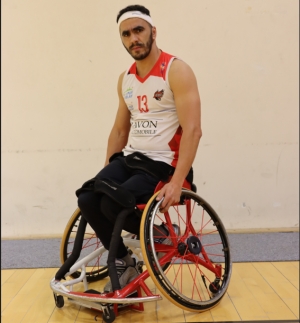 Basket fauteuil : le pivot Omar Zidi de retour dans le groupe des Aigles du Velay