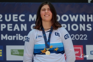 VTT : la Monistrolienne Emy Grandouiller sacrée championne d'Europe en descente