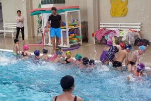 Grazac : dernière séance de piscine pour les écoliers