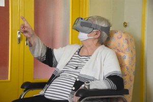 Beaux : la réalité virtuelle au service de la santé des résidents des Cèdres