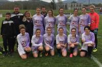 Les footballeuses de Grazac-Lapte en finale de la coupe de la Haute-Loire à 8