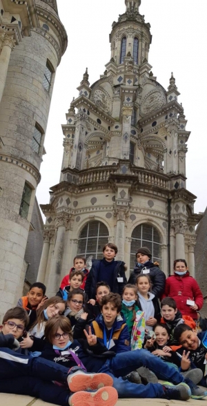 Saint-Romain-Lachalm : les écoliers découvrent les châteaux de la Loire