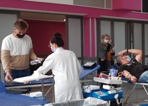 Riotord : 60 donneurs à la collecte de sang