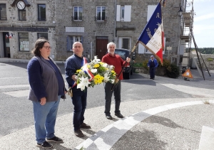 Saint-André-en-Vivarais : le devoir de mémoire respecté en petit comité