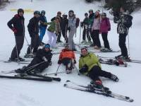Grazac-Lapte : le club de foot et basket en week-end ski à La Plagne
