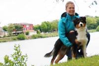 Saint-Agrève : Delphine Chamba devient éducateur canin à domicile