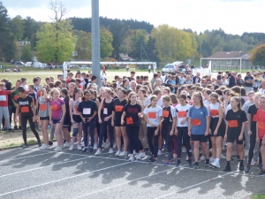 Saint-Didier-en-Velay : 1000 écoliers et collégiens au départ du même cross