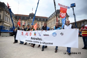 Réforme des retraites : ce sera la dixième manifestation mardi au Puy-en-Velay
