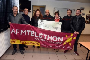 Montfaucon-en-Velay : les pompiers et le comité des fêtes établissent un record pour le Téléthon