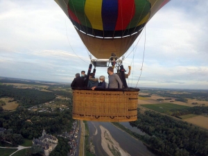 Chambon-sur-Lignon : ils ont réussi leur voyage en montgolfière pour David