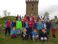 Lapte : les écoliers de maternelles font une chasse au trésor au château de Polignac