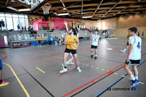 Monistrol-sur-Loire : le gymnase du Mazel théâtre des championnats de France UNSS de basket 3x3