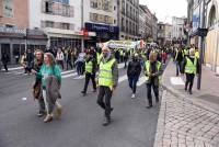 La manifestation régionale des Gilets jaunes au Puy-en-Velay en images