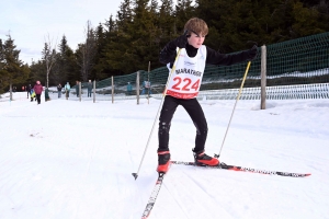 Les Estables : près de 50 jeunes sur les épreuves de ski nordique