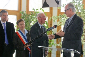 Chambon-sur-Lignon : la médaille de Juste remise à Jean Brottes il y a dix ans