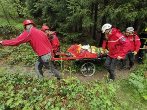 La Séauve-sur-Semène : un coureur à pied se blesse sur un trail, une opération délicate pour le secourir
