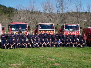 Les pompiers de Saint-Julien-Chapteuil et Fay-sur-Lignon s&#039;entraînent ensemble