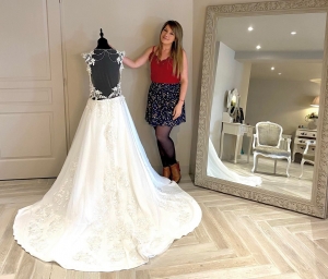 Mademoiselle Dentelle ouvre sa Maison de couture au château du Maréchal Fayolle