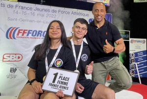 Force athlétique : Louna Khouangrasavongsa championne de France pour la deuxième année de suite