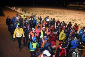 Une nuit blanche pour 325 coureurs entre Le Puy et Firminy