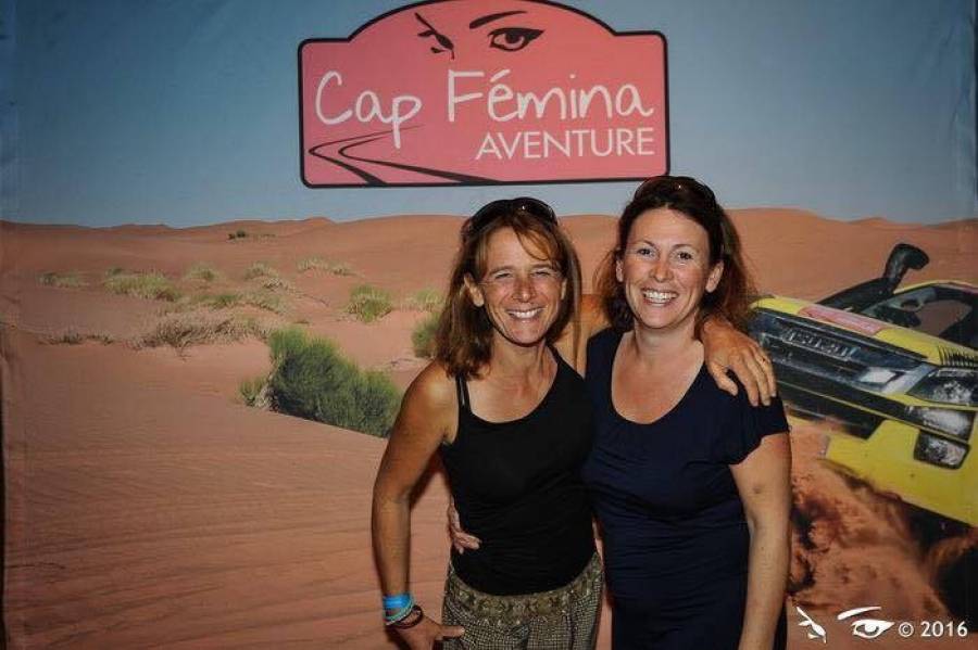Sylvie Vidal et Caroline Sauvage 5e du rallye Cap Femina Aventure