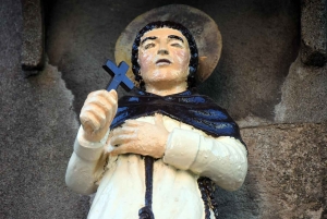Yssingeaux : la statue de Saint-Antoine a retrouvé sa place