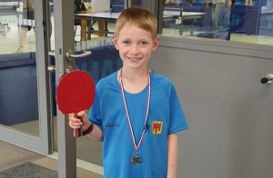 Tennis de table : Adrien Lebrat remporte deux titres de champion