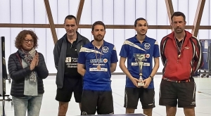 Tennis de table : Adrien Lebrat remporte deux titres de champion