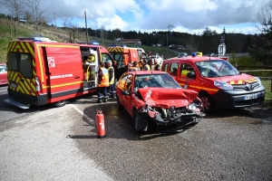 Trois blessés dans un accident entre Sainte-Sigolène et Monistrol-sur-Loire