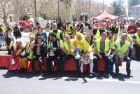 Les Gilets jaunes en spectateurs privilégiés des 15 km du Puy