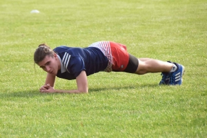 Monistrol-sur-Loire : le club de rugby a repris l&#039;entraînement