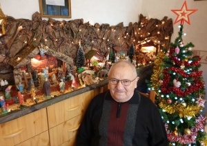 Brives-Charensac : découvrez la crèche de Noël de Denis Faugere