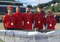 Boules lyonnaises : quatre jeunes de Sainte-Sigolène et Le Puy champions d&#039;Auvergne