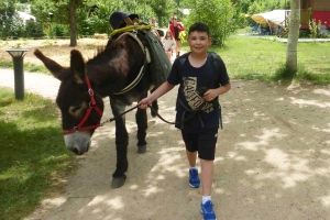 Retournac : deux séjours en juillet avec des ânes bâtés dans les gorges de la Loire