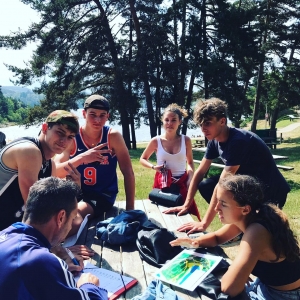 Yssingeaux : les lycéens de Saint-Gabriel au barrage de Lavalette avant les vacances